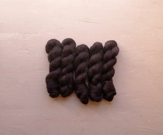 Aubergine - Merino Mohair