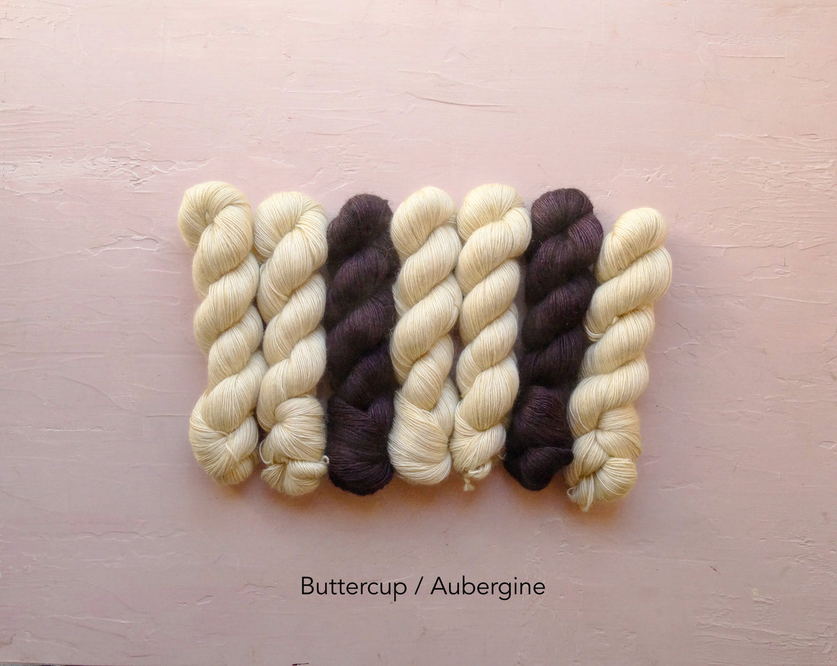 Aubergine - Merino Mohair