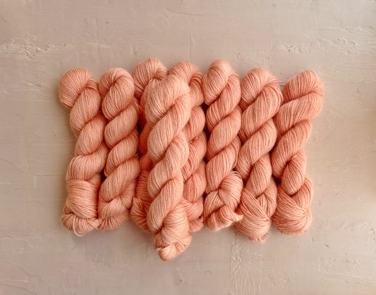 Blushy Coral - Wensleydale DK