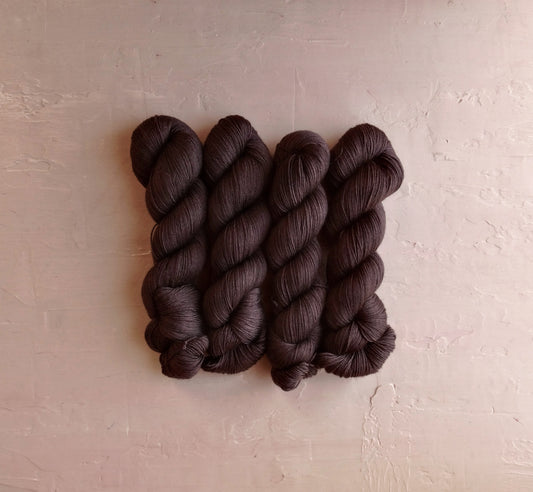 Aubergine - Cashmerino Silk