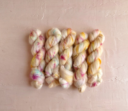 Abstract Canvas - Silk Mohair