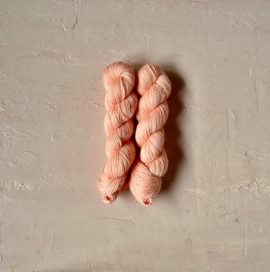 Blushy Coral - Merino Mohair