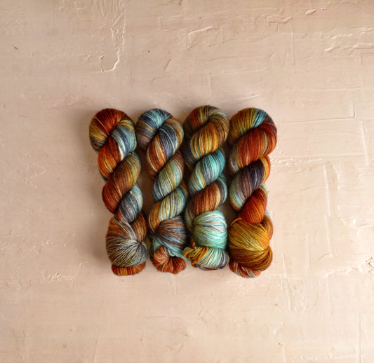 Cobre Oxidado  - Merino Sock
