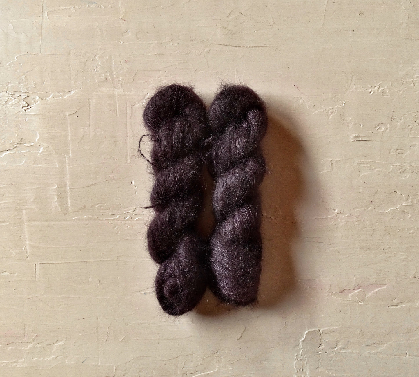 Aubergine  - Silk Mohair