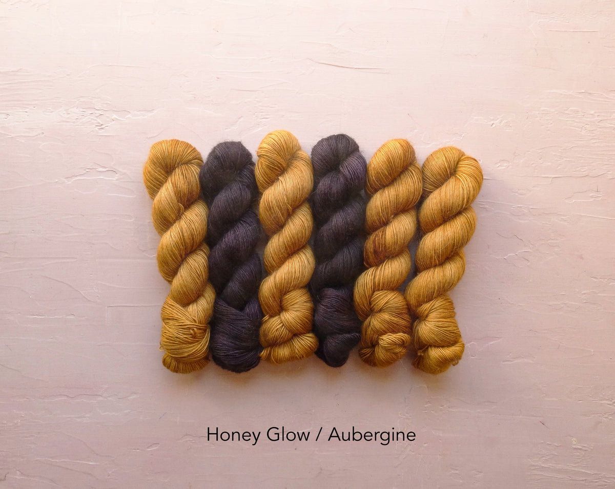 Aubergine - Merino Mohair
